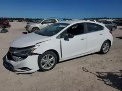 Chevrolet Cruze lt salvage cars for sale: 2017 Chevrolet Cruze LT