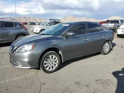 2016 Nissan Sentra S en venta en North Las Vegas, NV