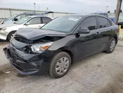 Salvage cars for sale at Dyer, IN auction: 2023 KIA Rio LX