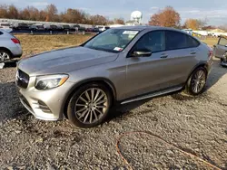 Salvage cars for sale at Hillsborough, NJ auction: 2019 Mercedes-Benz GLC Coupe 43 4matic AMG