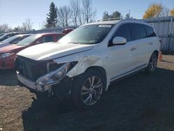 Salvage cars for sale at Bowmanville, ON auction: 2015 Infiniti QX60