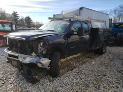 Salvage trucks for sale at West Warren, MA auction: 2012 GMC Sierra K3500