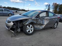 Salvage cars for sale at auction: 2013 Hyundai Elantra GLS