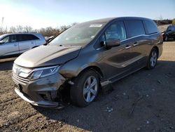 Salvage cars for sale at New Britain, CT auction: 2019 Honda Odyssey EXL