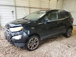 Salvage SUVs for sale at auction: 2018 Ford Ecosport Titanium