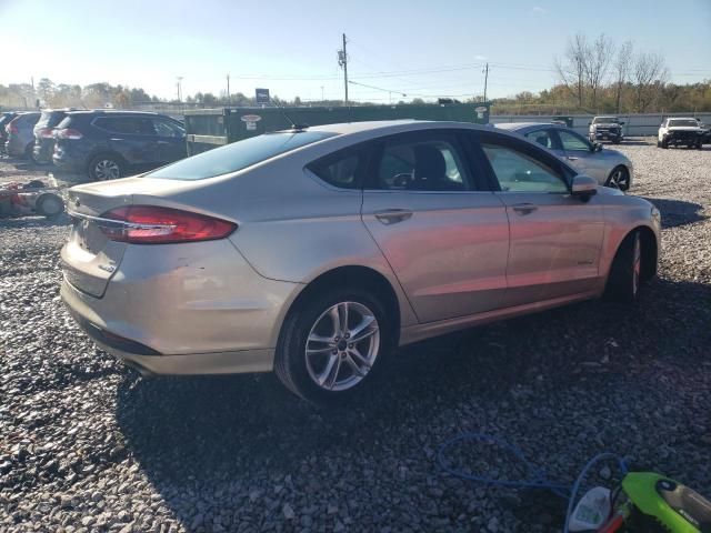 2018 Ford Fusion SE Hybrid