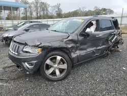 Jeep salvage cars for sale: 2014 Jeep Grand Cherokee Overland