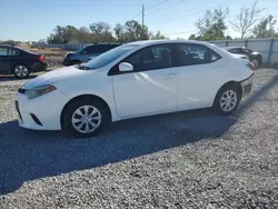 2015 Toyota Corolla L en venta en Riverview, FL