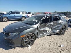 Salvage cars for sale at Houston, TX auction: 2018 Honda Civic Sport