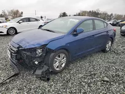 Salvage cars for sale at Mebane, NC auction: 2020 Hyundai Elantra SEL