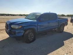 Salvage cars for sale at San Antonio, TX auction: 2018 Toyota Tacoma Double Cab