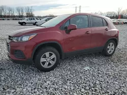 Salvage cars for sale at Barberton, OH auction: 2021 Chevrolet Trax LS