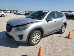 Salvage cars for sale at Houston, TX auction: 2013 Mazda CX-5 Sport