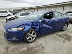 Salvage cars for sale at Louisville, KY auction: 2015 Ford Fusion SE