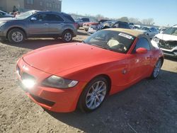 Salvage cars for sale at Kansas City, KS auction: 2007 BMW Z4 3.0