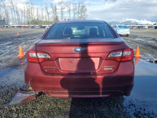 2016 Subaru Legacy 2.5I