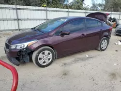 Vehiculos salvage en venta de Copart Hampton, VA: 2017 KIA Forte LX