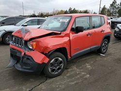 Jeep Renegade Vehiculos salvage en venta: 2015 Jeep Renegade Sport