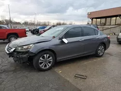 Honda Vehiculos salvage en venta: 2014 Honda Accord LX