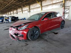 Tesla Vehiculos salvage en venta: 2019 Tesla Model 3