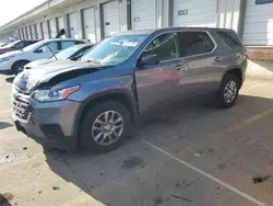 Salvage cars for sale at Louisville, KY auction: 2018 Chevrolet Traverse LS