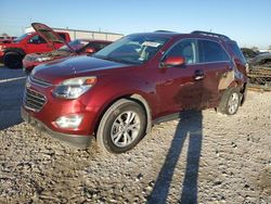 Salvage cars for sale from Copart Haslet, TX: 2017 Chevrolet Equinox LT