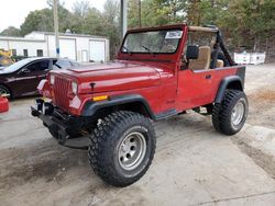 Jeep Vehiculos salvage en venta: 1988 Jeep Wrangler