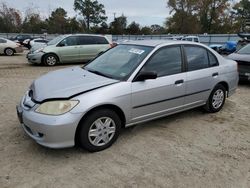 Honda Vehiculos salvage en venta: 2005 Honda Civic DX VP