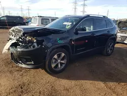 Salvage cars for sale at Elgin, IL auction: 2019 Jeep Cherokee Limited