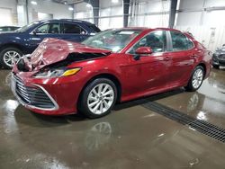 Vehiculos salvage en venta de Copart Ham Lake, MN: 2021 Toyota Camry LE