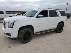 Salvage cars for sale at Andrews, TX auction: 2015 GMC Yukon SLT