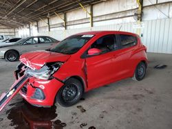 Chevrolet salvage cars for sale: 2017 Chevrolet Spark LS