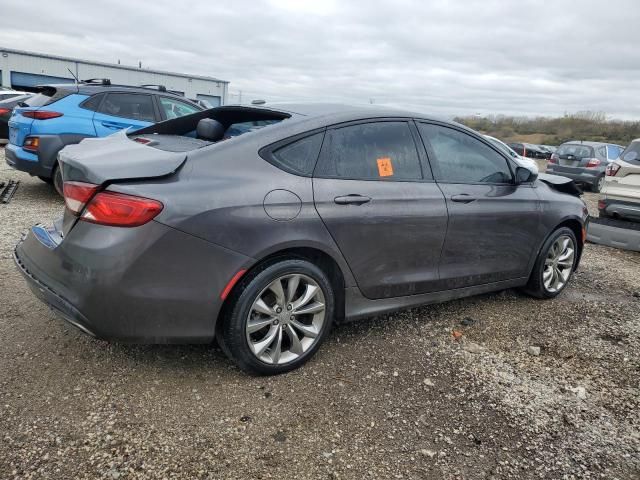 2016 Chrysler 200 S