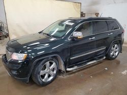 Salvage cars for sale at Davison, MI auction: 2013 Jeep Grand Cherokee Overland