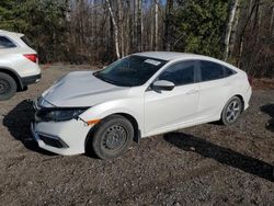 Salvage cars for sale at Cookstown, ON auction: 2019 Honda Civic LX