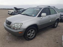 Lexus salvage cars for sale: 2002 Lexus RX 300