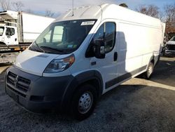 Salvage trucks for sale at Glassboro, NJ auction: 2016 Dodge RAM Promaster 3500 3500 High