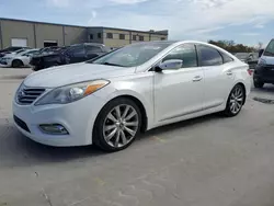 Salvage cars for sale at Wilmer, TX auction: 2013 Hyundai Azera GLS