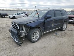 Salvage cars for sale at Kansas City, KS auction: 2014 Dodge Durango SXT