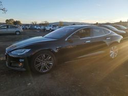 Salvage cars for sale at San Martin, CA auction: 2021 Tesla Model S