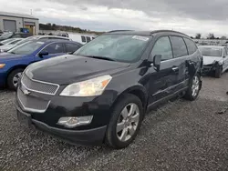 Salvage cars for sale at Earlington, KY auction: 2011 Chevrolet Traverse LTZ