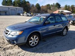 Salvage trucks for sale at Mendon, MA auction: 2008 Subaru Outback 2.5I