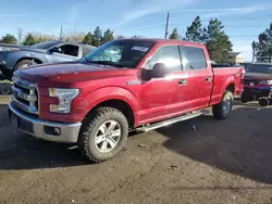 Vehiculos salvage en venta de Copart Denver, CO: 2015 Ford F150 Supercrew