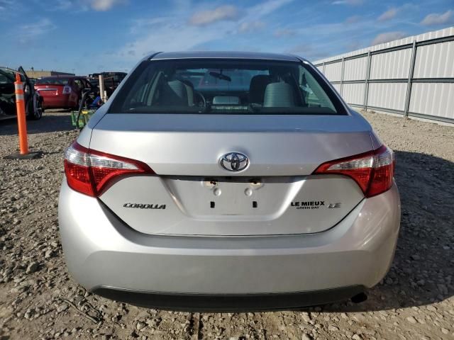 2016 Toyota Corolla L