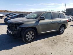 Salvage cars for sale at Fredericksburg, VA auction: 2012 Toyota Highlander Base