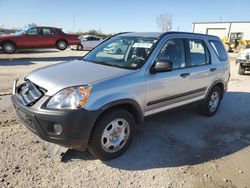 Honda salvage cars for sale: 2005 Honda CR-V LX