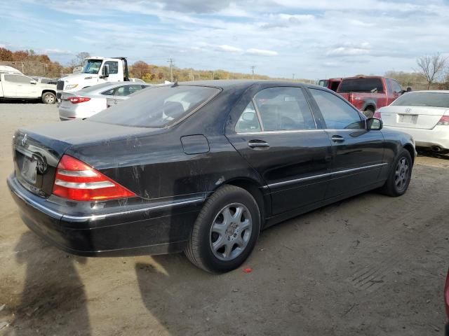 2001 Mercedes-Benz S 500