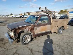 Salvage trucks for sale at Bakersfield, CA auction: 1987 Chevrolet S Truck S10