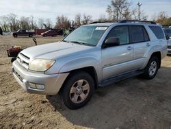 Toyota 4runner Vehiculos salvage en venta: 2004 Toyota 4runner SR5