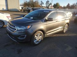 Salvage cars for sale at Woodburn, OR auction: 2016 Ford Edge SEL